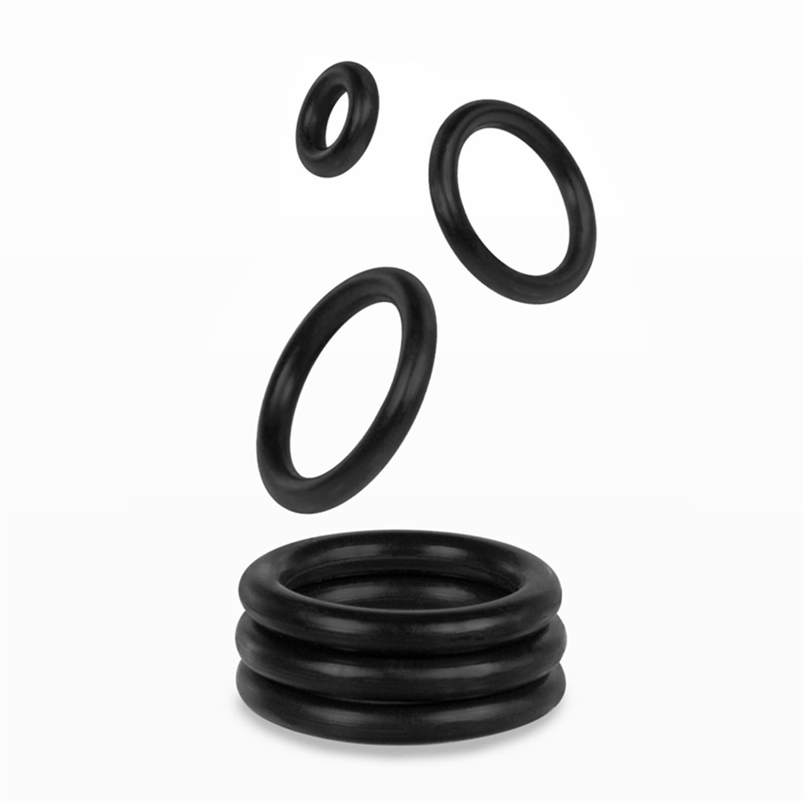 Junta tórica CS 6mm NBR Anillo de Sellado de Goma ID 18-88mm Lavadora Universal de maquinaria hidráulica Resistente al Aceite de Alta Temperatura(ID 53mm)