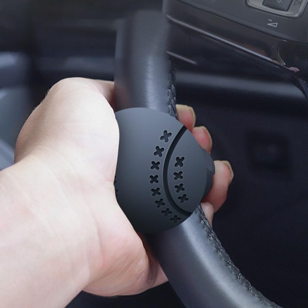 Eawfgtuw Booster de volant de voiture, manipulation facile et maniabilité avec bouton rotatif pour camion
