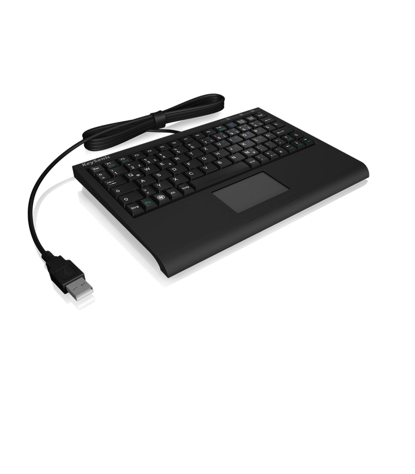 Ack-3410 Keyboard USB Us English Black W128822791 English Black