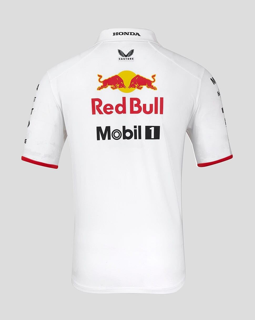 Castore Red Bull Racing F1 2025 Special Edition Japan GP Polo Shirt (XL) White