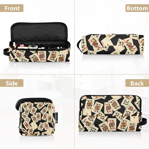 Bolso de viaje para herramientas de cabello con estera resistente al calor para planchas, rizadores y organizador portátil miniatura 5