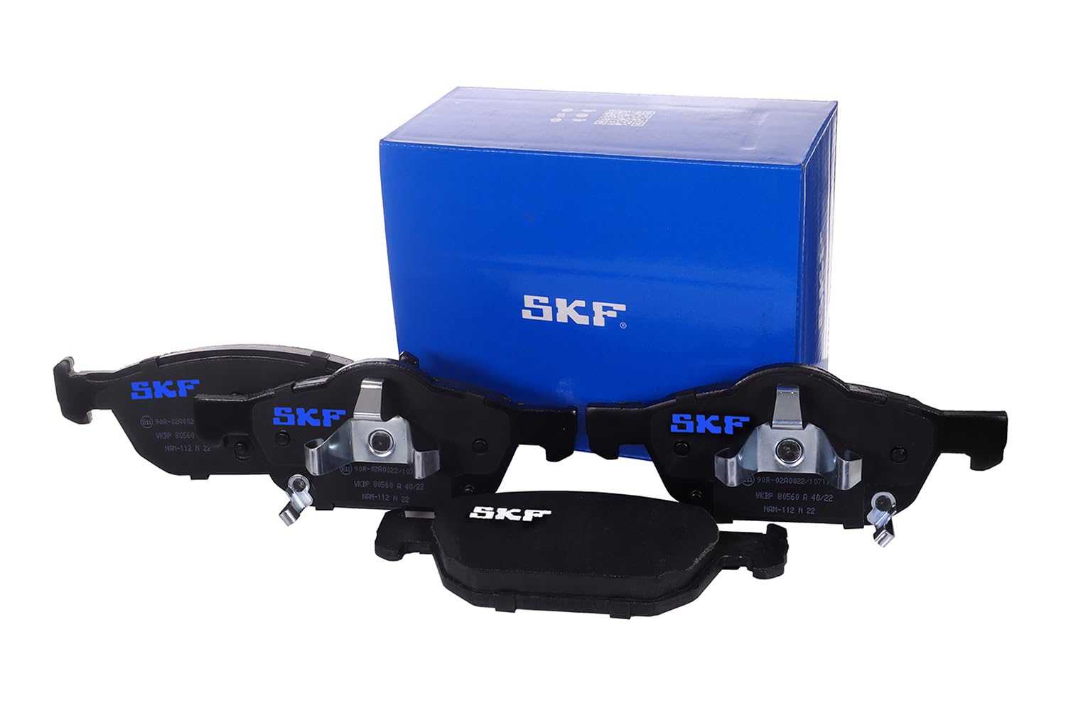 Skf Vkbp 80560 A Kit Pastiglie Freno, Freno A Disco-image