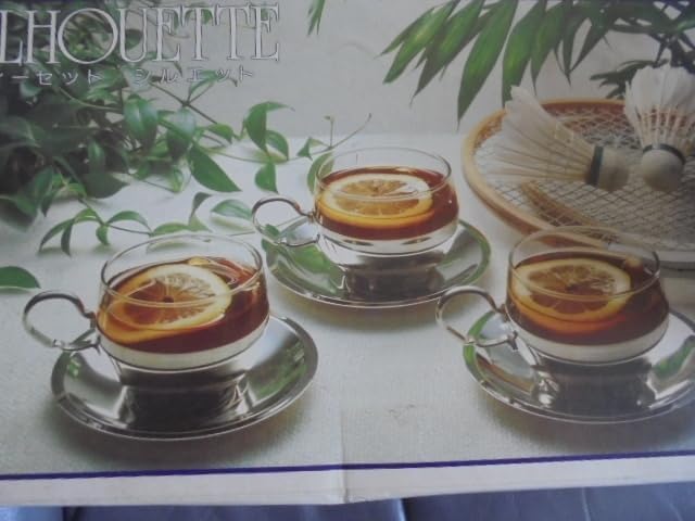 シルエット 銅製ティセット 五客揃え
