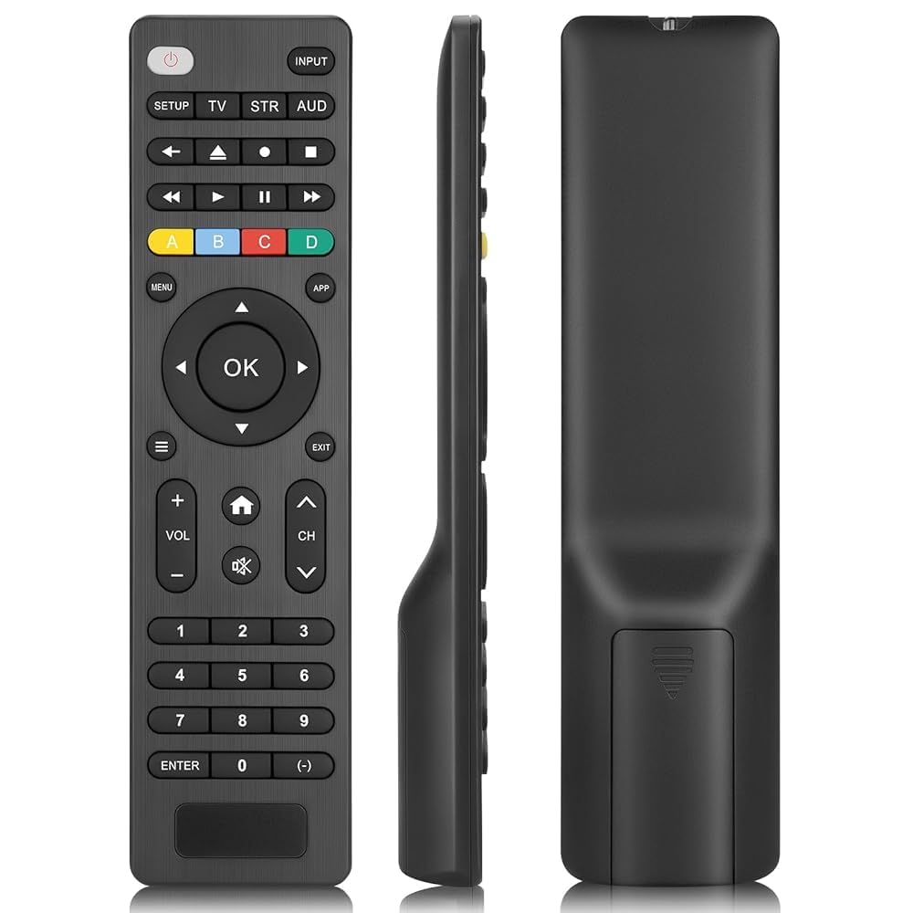 Universal-TV-Remote-Control for Samsung/Roku/LG/Hisense/Sony/TCL/Philips Smart TV,Replacement for Tvs/Media Streaming Players/Sound Bar Audio/Boxes/DVD/Blu-ray Players and More