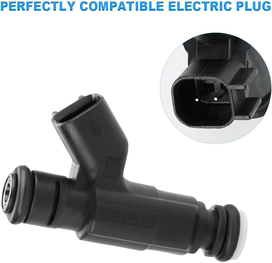 JDMON Fuel Injectors Compatible with Mini Cooper L4 1.6L 2002-2006 & 2008 Replacement for FJ967 0280155991 13531487607