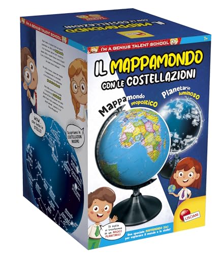 Lisciani I'm a Genius - Il Mappamondo con le Costellazioni