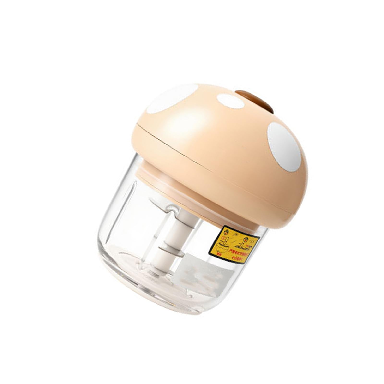 JUYAXIN Nonrust Steel Cordless Miniature Choppers Glass Container Delicate Meat Mincer for Garlic Meat Puree Baby Food Blenders for Kitchen