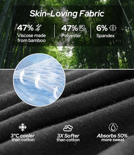 BAMBOO COOL Men's Bikini Underwear Soft Breathable Mens Bikini Briefs Tagless Mens Sexy Underwear with Contour Pouch 5 Pack2