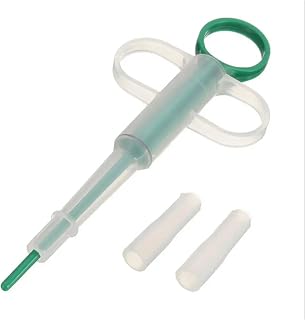 Pill Shooter 16PCS Dog Cat Plastic Syringe - Reusable Pill Popper, Capsule Tablet Doser(Blue)