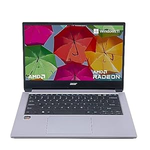 Acer [SmartChoice] One 14 AMD Ryzen 3 3250U Processor (8GB RAM/256GB SSD/AMD Radeon Graphics/Windows 11 Home/MS Office Home and Student) Thin and Light Laptop Z2-493 with 35.56 cm (14.0″) HD Display