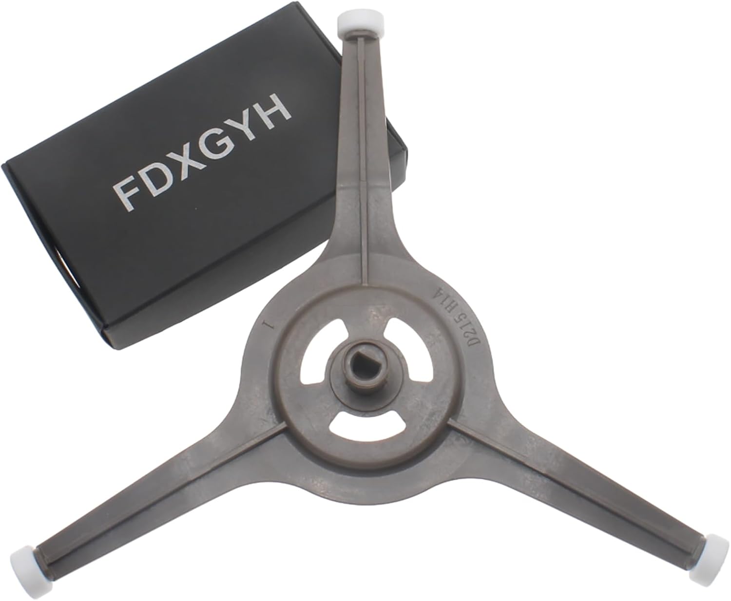 FDXGYH Triple Arm Microwave Oven Turntable Ring Rotating Ring Roller Glass Plate Tray Support Holder for 10.6" Microwave Oven Glass Flat Turntable Plate