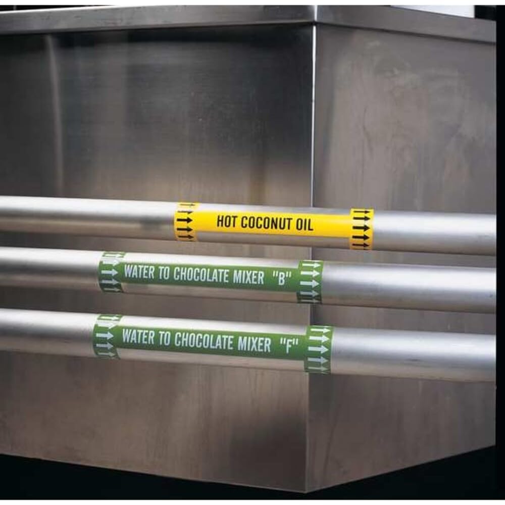 Brady 113110 GlobalMark 100' Length x 3" Width, B-595 Vinyl, White Indoor/Outdoor Tape