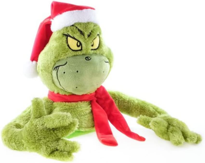 Dr Seuss The Grinch Christmas Tree Hugger Plush Tree Topper