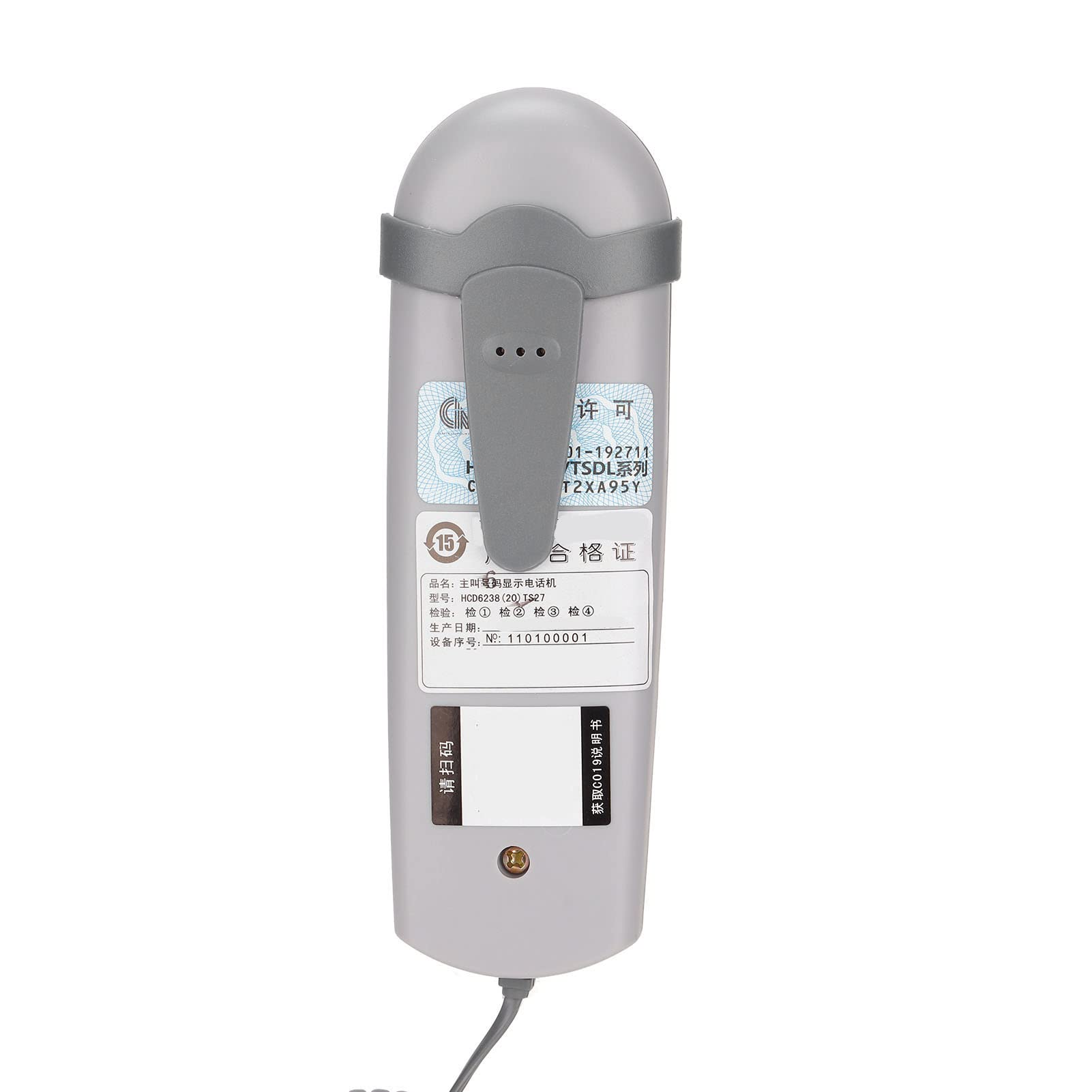 Wandtelefon, -Wandtelefon mit Rauschunterdrückung, Schnurgebundenes Telefon Zum Aufhängen, Festnetztelefon Zum Aufhängen mit Wahlwiederholung der Letzten Nummer und
