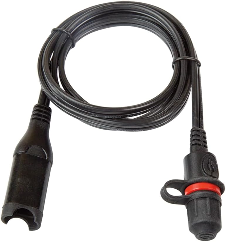 Optimate cable O-09, adapter-extender, SAE to BIKE 180° plug