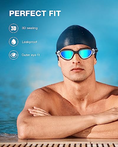 Image of ZIONOR Swim Goggles, G1 SE Swimming Goggles Anti-Fog for Adult Men Women