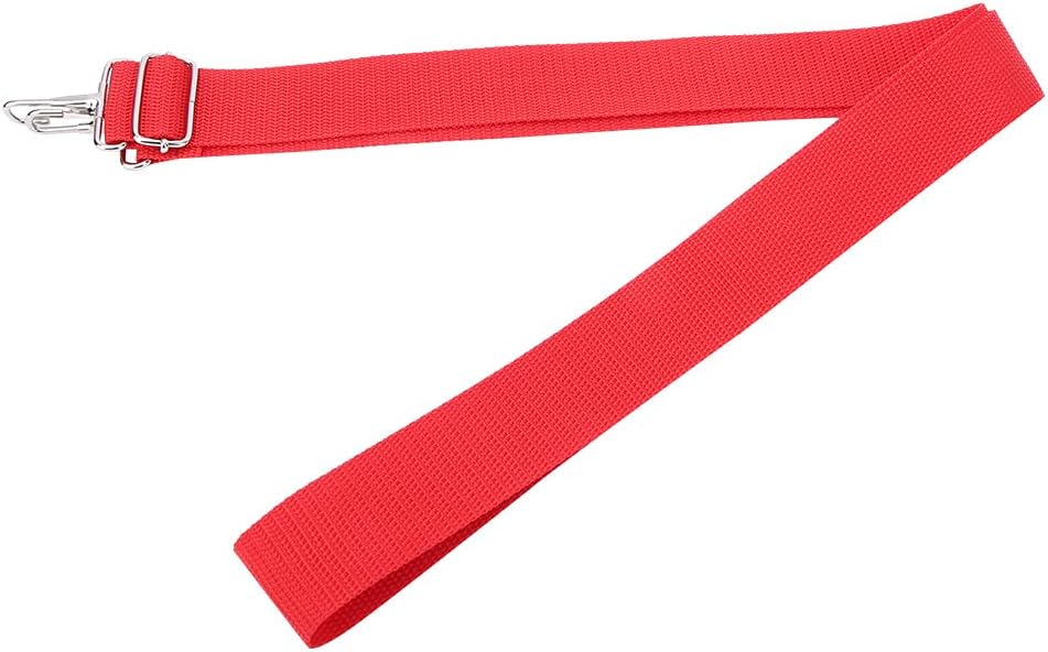 POENVFPO Polyester Nylon Snare Drum Strap, Adjustable African Drum Strap Belt with Metal Hook, for Percussion Instrument Parts