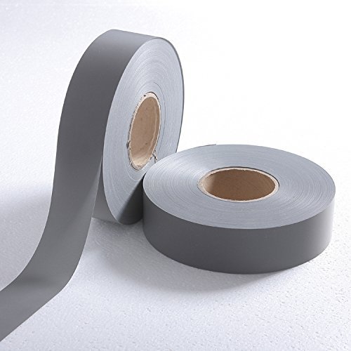 tuf-kote® TUFLITE Polyester Sew-on Fabric Reflective Non-Adhesive High Visibility Warning DIY Safety Tape Stripe SILVER [100 METERS] (B08FX355D6) Amazon Price History, Amazon Price Tracker