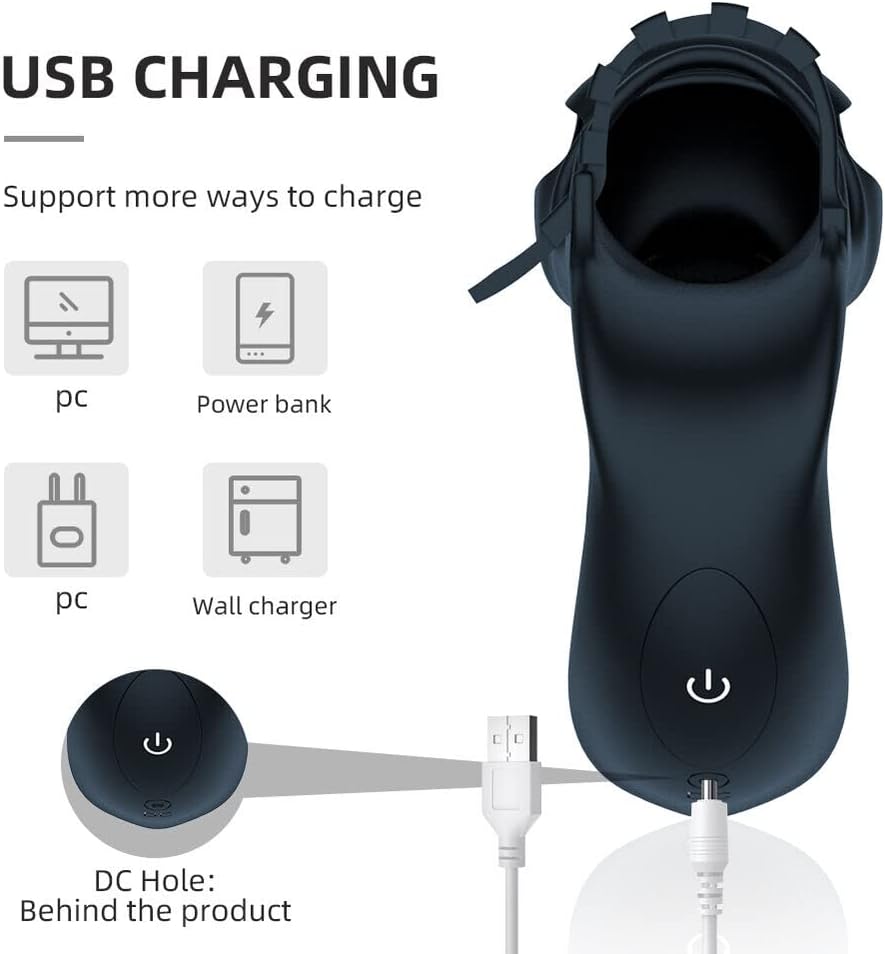 [Waller PAA] Penis Cock Ring Enhancer G-spot Vibrator Clit Stimulator Sex Toys for Couples