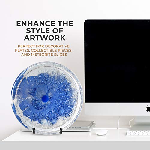 Tr-Life Plate Stands For Display - 6 Inch Holder Stand + Metal Frame Holder Stand Picture, Decorative Plate, Book, Photo Easel (2 Pack) #TOP2