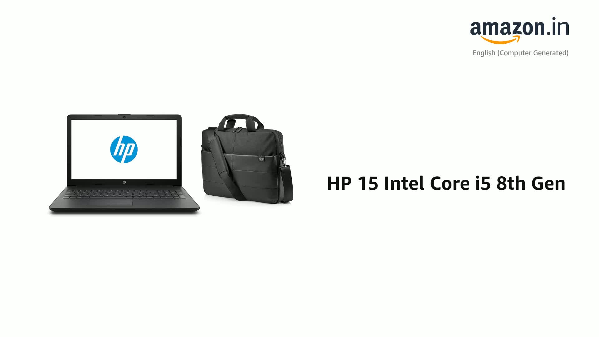 HP 15 Intel Core i5 8th Gen (8GB/1TB HDD/DOS/2GB Graphics
