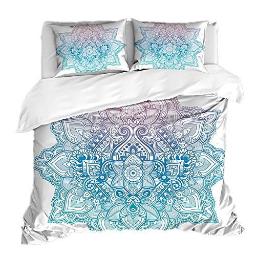 WENYA Bohemio Mandala Funda nórdica Galaxia
