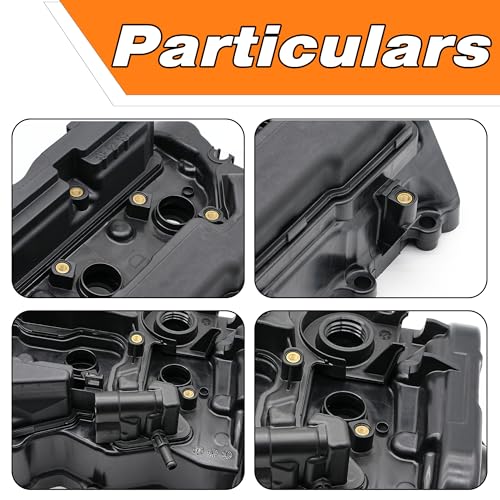 Image of Engine Valve Cover with Gasket Compatible with Honda CR-V 2015-2019,for Accord 2.4L 2013-2017.Replace#12310-RDF-A01, 12310RDFA01.