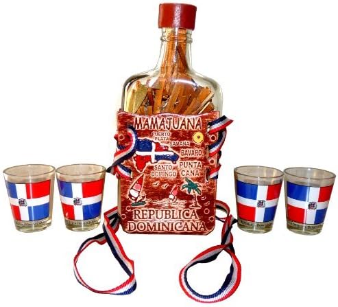 100% Authentic Dominican Republic Mamajuana 325ml Decorative Set