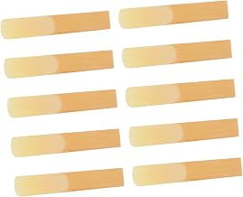 10Pcs Natural Reed Clarinet Accessories for Professional Players