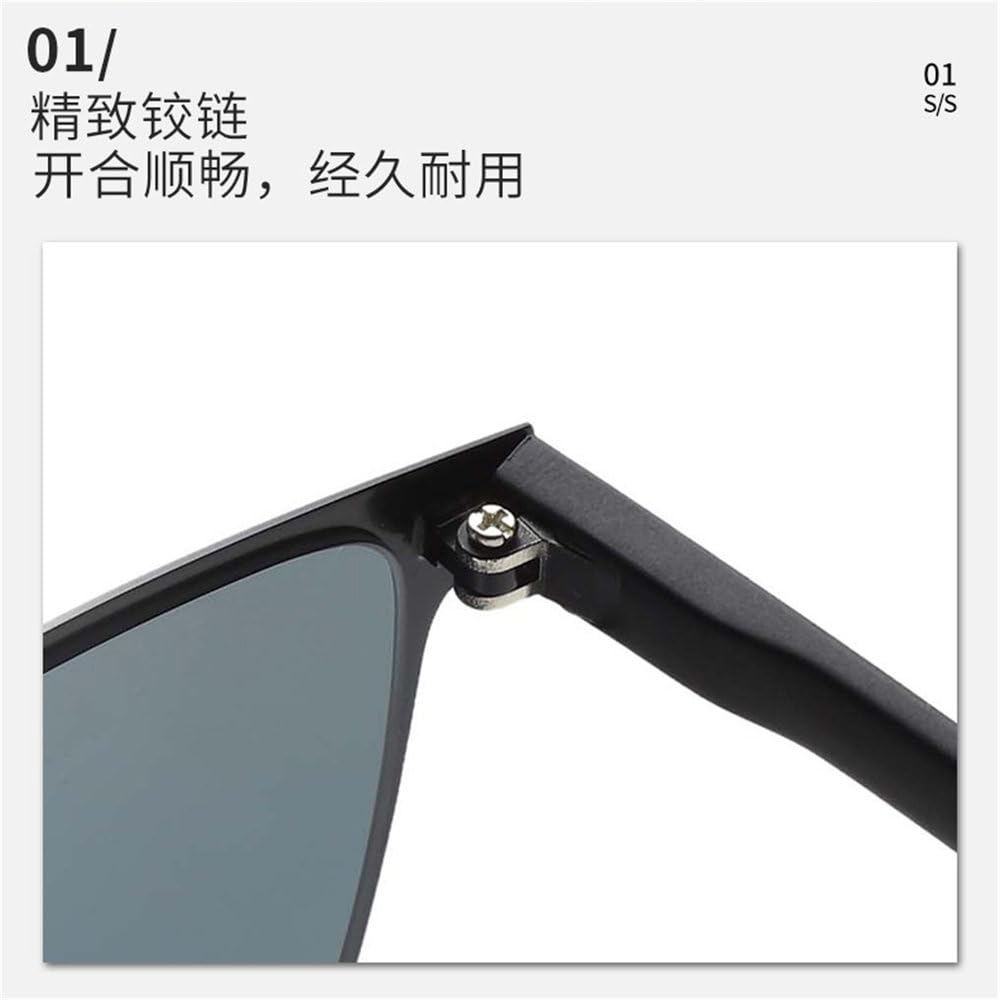 Lentes de sol polarizados de nailon de alta definición para hombre, para exteriores, viajes, protección contra rayos UV