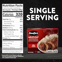Stouffer's Classic Meatloaf, Single Serve Frozen Meal, 9.875 Oz — image 2