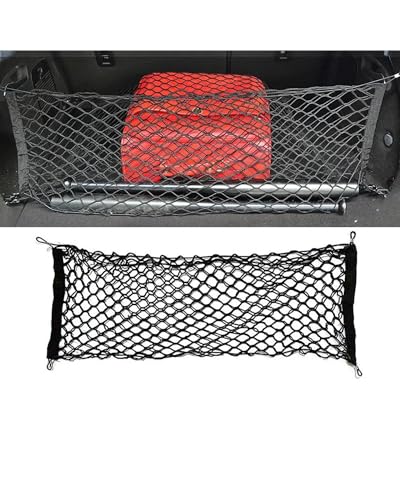 Filet rangement coffre voiture double couche pour stopper les objets qui bougent - 2