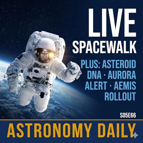 Live ISS Spacewalk, Asteroid DNA Discovery, Aurora Alert & Artemis II Rollout