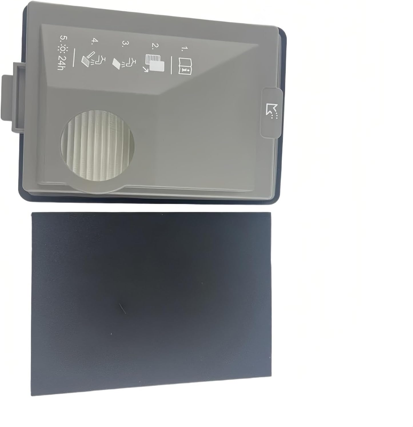 Vacuum Cleaner Fine Dust HEPA Filter and Foam Filter 11169285. Compatible with Miele Boost CX1 Cat & Dog Bagless Canister Vacuum Part