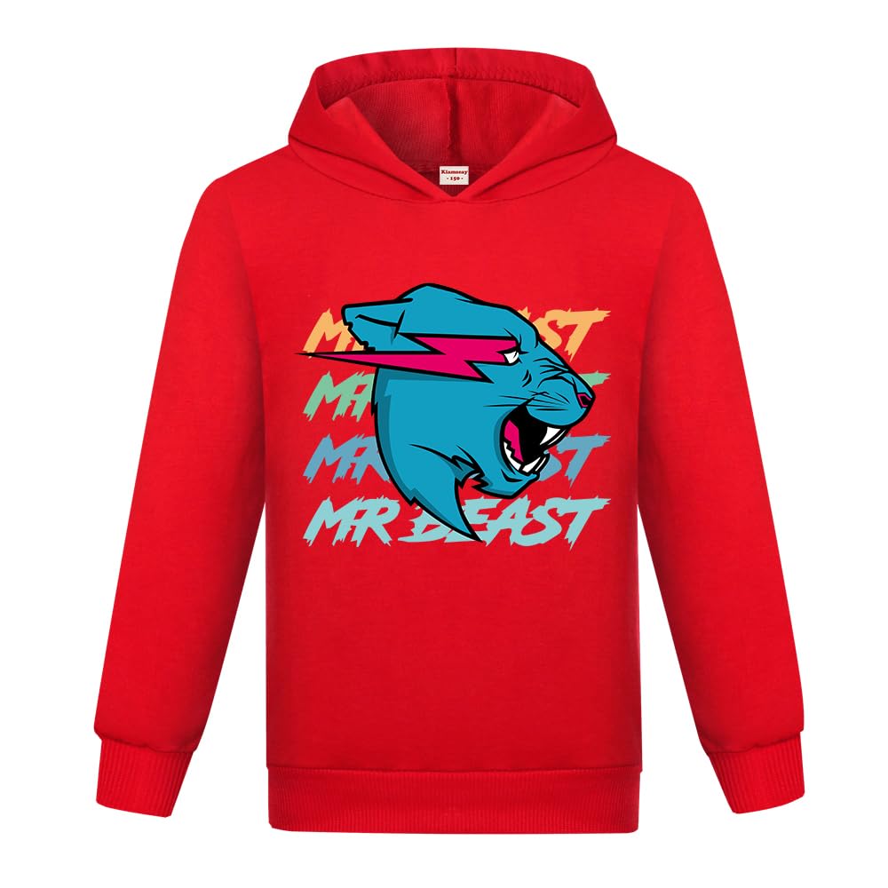 Lightning Cats YouTube Gamer Boys Girls Jumper Hoodie Cotton Sweatshirts Kids Tops