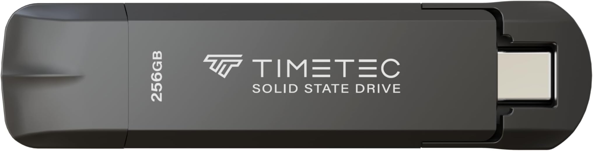 Timetec 256GB Pro Portable USB 3.2 Gen 2 Type-C/Type-A SSD Read Speed 1000MB/s Solid State Drive Stick for iPhone 15/Android/Tablet/Windows/Mac