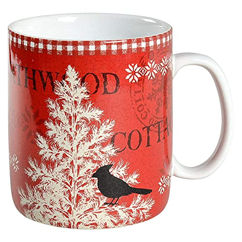 222 Fifth Northwood Cottage Jumbo 24 Oz Mug miniatura 1