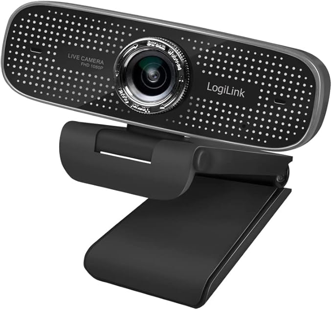 LOGILINK UA0378 CÁMARA Web HD USB 100 Grados con Micrã“Fono Dual