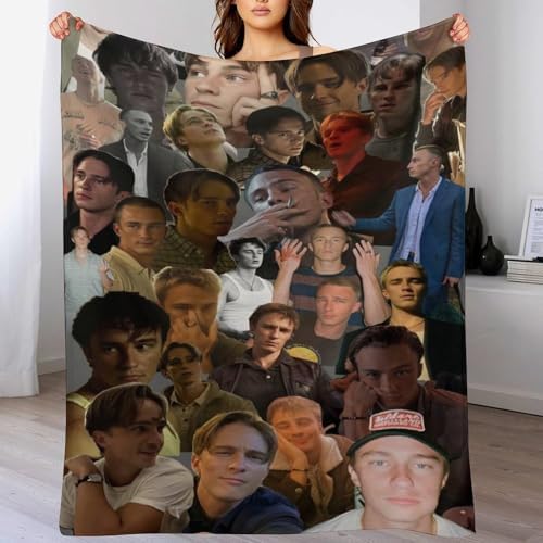 Flannel Poster Blanket Fashion Customized Super Soft Outdoor RV Travel Office Bedroom Living Room Sofa Blanket Merch (40 * 50In)