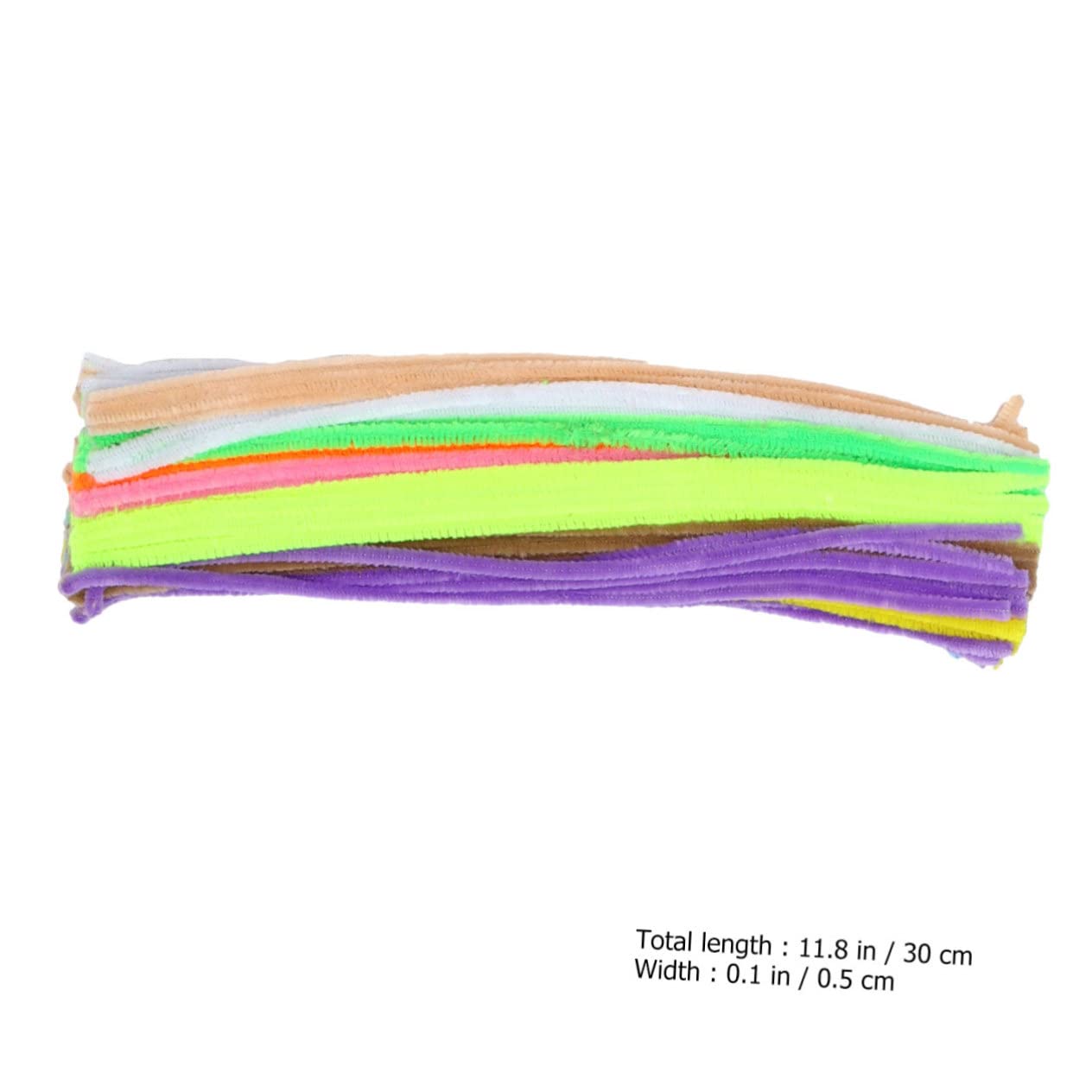 Toddmomy 1Set Wool Twistable Stick DIY Craft Kit for Creative Handmade Decoration for Kindergarten Art Projects Stimulates Imagination Family Fun Activities