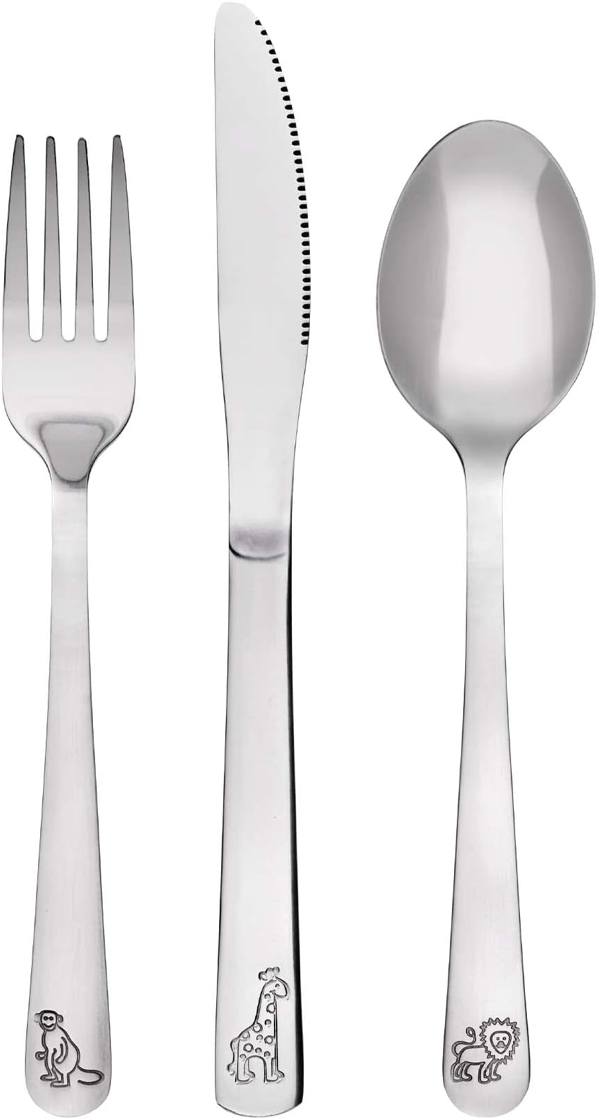 3-pcs. Set of Children Cutlery, made of stainless steel