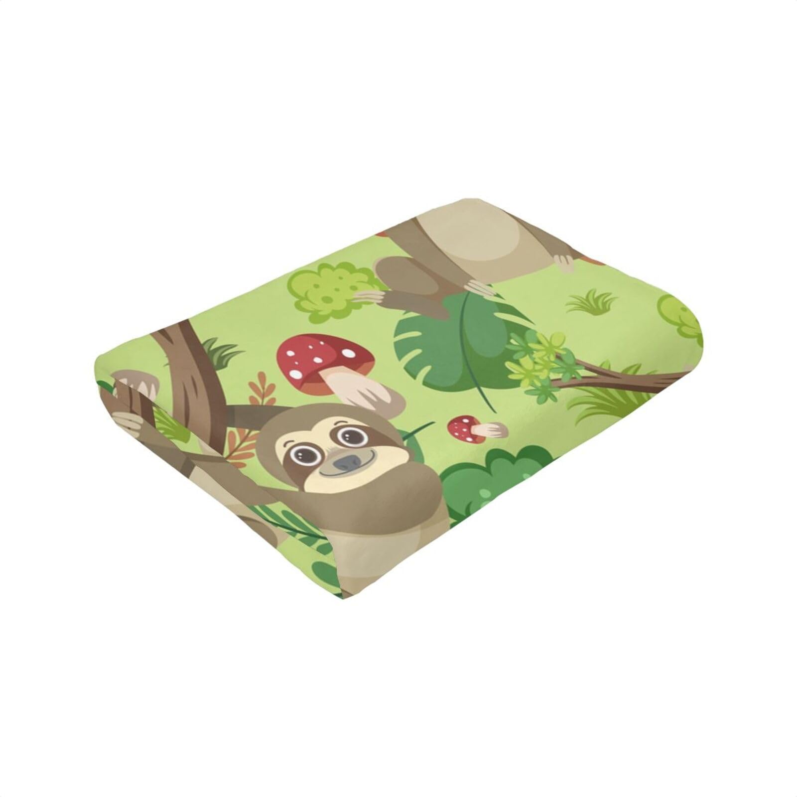 Superweiche Kinder-Überwurfdecke – 127 X 101,6 Cm, Flanell, Mit Süßen Tier-Motiven, Für Jungen & Mädchen