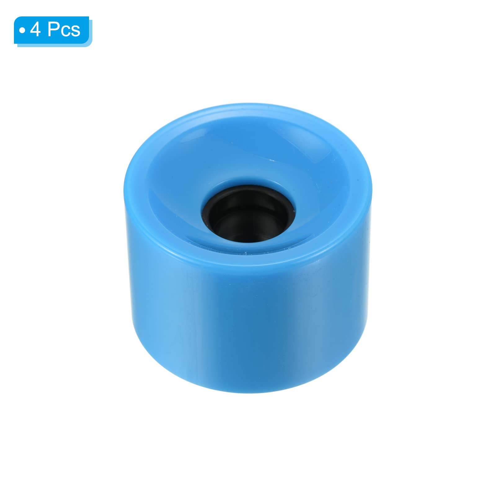 PATIKIL Roue de longboard souple 78A Roues Cruiser Roues de rue pour skateboards Skateboard Roue de rechange PU