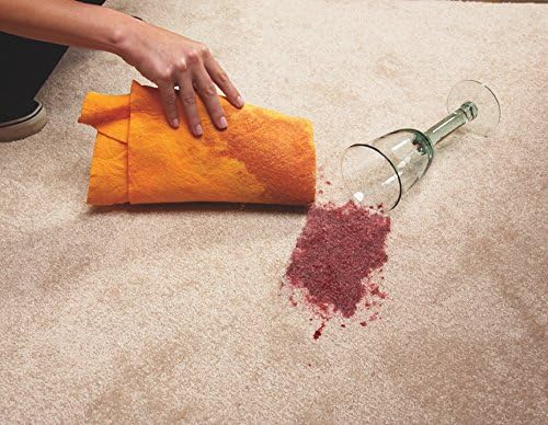 The Original Shamwow - Super Absorbent Multi-Purpose Cleaning Shammy Chamois Towel Cloth - Holds 10X its Weight in Liquid - Machine Washable - Will Not Scratch (4 Pack, Large Orange)