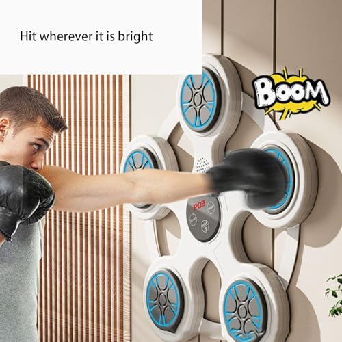 Máquina de Boxeo Inteligente con Música y Luz RGB - Fernando Cortés