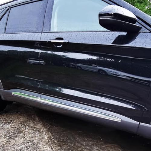 Garnitures de protection de porte Ford Explorer 2023-2024 chromées - 7