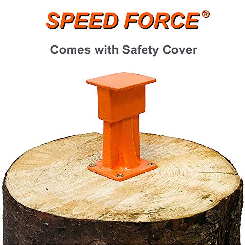 SPEED FORCE Wood Splitter Log Splitter Kindling Splitter Manual Firewood Splitter Base Blade for Indoor and Outdoor Wood Chopping - Thumbnail 5