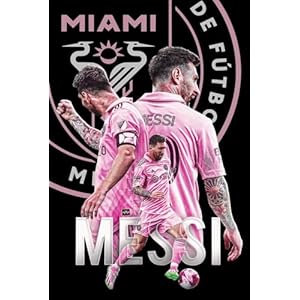 CINEMAFLIX Lionel Messi, Inter Miami – Poster – Wall Art Measures 24 x 36 inches (unframed)