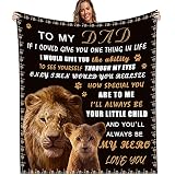 Fathers Day from Daughter/Son,Gifts for Dad,Blanket Gifts for Dad, Dad Birthday Gift Ideas, Birthday