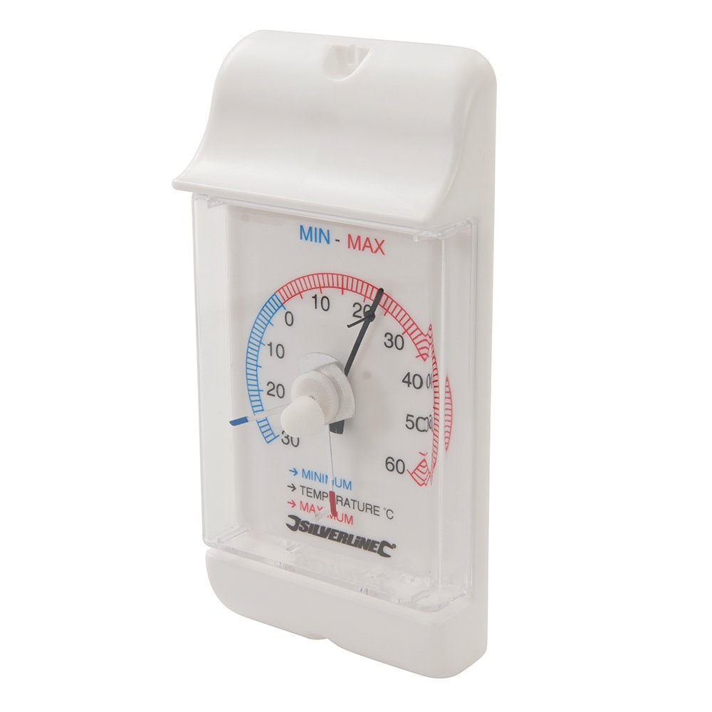 Silverline Mehrfarbig 573268 Dialmin-Maxthermometer